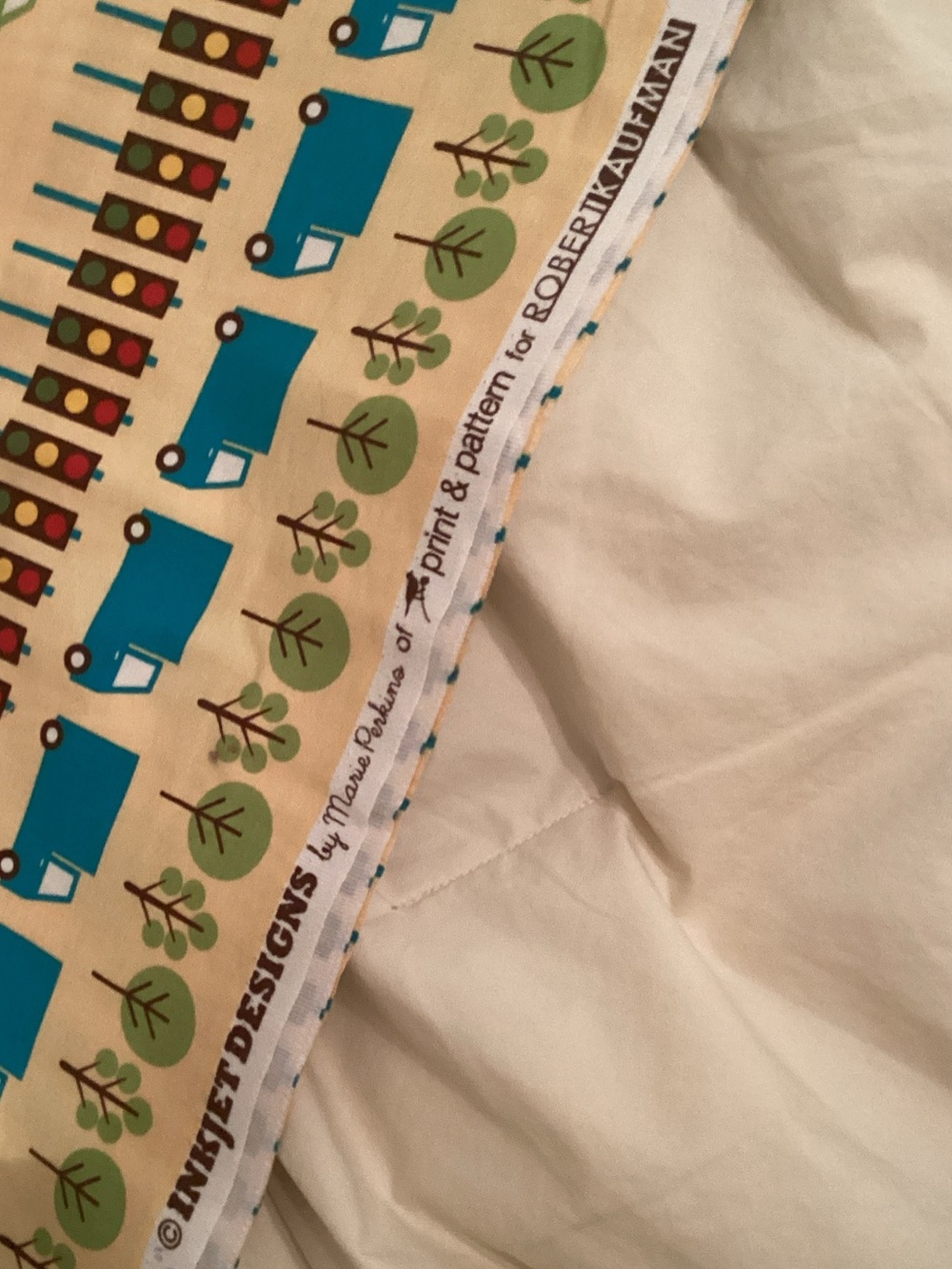 City Print Fabric
